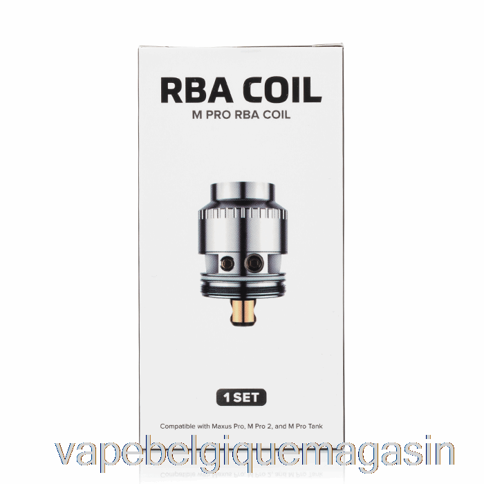 Vape Belgique Freemax Fireluke Mesh Pro Bobines De Remplacement M Pro Rba Coils